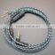 Snake Skin 3.5mm DIY Earphone audio cable repair upgrade Wire with MIC talk Volume Control For Senheiser Headphone