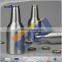 Empty aluminum 350ml beer bottle with offset printing