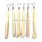 6pcs Hand Clay Pottery tools set with steel ribbon blades /sculpting tools