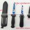 420 Stainless Steel ABS Handle Camouflage Sword Blade Fixed Blade Hunting Spearfishing Knife