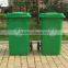 Square outdoor garbage container for sale hdpe plastic trash can, street recycle dust bin with lid