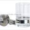 Wholesale Wall Mounted Stainless Steel Bathroom Double Cup Holder BSCI