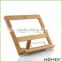 Bamboo cook book stand wood Homex-BSCI