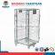 Brand new wire mesh container, metal cargo storage cage, steel storage wire mesh container