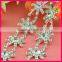 fancy crystal roll rhinestone cup chain WRC-314