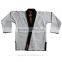Custom embroidery patches bjj gi 100% cotton pearl weave fabric with embroidery and woven patches jiu jitsu kimono custom gi's