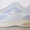 Customize different color PU insole shoes woman 2017