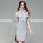 zm50246b europe hot sell lady sweater dress sexy off shoulder long knitwear women