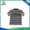 Hight Quality Kids Sublimation Polo T-shirt , Stripe Pattern Sport T shirt