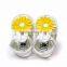 Wholesale Baby Summer Shoes Gold Flower Moccasins Genuine Leather Baby Shoes Baby Moccasins Rubber Shoe Sole