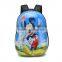 Soft leather cartoon children's backpack elementary school students backpack