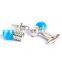 New Blue Light Lamp Bulb suit mens shirt cufflinks