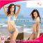 hot sale bikini suits women blue halter bikini women beachwear