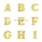 Rhinestone 26 Initial Alphabets Charms DIY Jewelry Findings Crafts For Necklace Bracelet Anklets