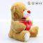 ICTI Audits EN71/ 123 OEM Red Heart Teddy Bear Custom in China