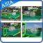 Giant inflatable soccer field for sale, outdoor inflatable soccer pitch for fun