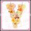 Aidocrystal Hanging Banner Articial Flowers Letter For Baby Shower Birthday Decoration