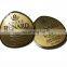 Custom Aluminum Embossed Bottle Label Wine Bottle Metal Label