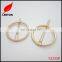 Factory supply Fancy metal round hair clip for women