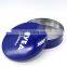 2015 New Style Miniature Round Bule Tin Box for Sale