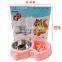 Anti-skip Stainless Steel Pets Feeder Large Capacity Water Bowl Cat Bowl Neck Protection