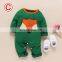 Baby Boy Girl Cartoon Fox Zipper Romper Long Sleeve Jumpsuit Outfits Clothes Warm Cute Lovely Clothing