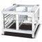 6-Trays Gas Professional Custom Electronic Digital Controller gas Industrial Combi Steam Oven