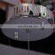 Modern simple led fish line chandelier stainless steel wire cutting crystal lamp bedroom restaurant luxury led chandelier lamps