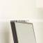 floor free stand black metal frame full length mirror