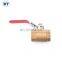 BT1033 best seller Full bore brass  water ball valve PN30