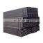 ASTM A500 Construction building materials Black welded ms square and rectangular steel pipe