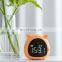 Gadget 2021 kids usb charging alarm clock smart music digital alarm clock with night lamps
