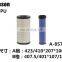 High quality excavator air filter 600-185-3110+600-185-3120 AF25492+AF25491 FOR PC210-6 PC200-7 PC210-7