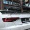 Carbon Fiber S4 Car Ducktail Spoiler for Audi S4 A4 B9 SLINESedan 17-19 R Style