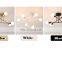 North Europe Creative Personality Iron Ceiling Chandelier For Bedroom Dining-Room