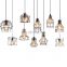 Industry Retro Metal Hanging Lamp Geometric Farmhouse Chandelier Modern Retro Bird Cage Pendant Light