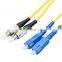 SC UPC FC UPC Duplex Single Mode G657A or Customized Fiber Optic Patch Cord Fiber Jumper Fiber Optic Patchcord Duplex Sc-upc