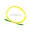 High Quality SC-SC APC UPC Single Mode Simplex  LSZH PVC Fiber Optic Patch Cord Fiber Jumper  Patch Cord