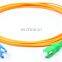 Simplex Single mode G652DFiber optic jumper cable 10meters 3.0mm SC/APC-LC/UPC  high quality  single mode fiber optic patch cord
