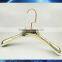 New Premium Gold Color Dress Plastic Hanger Suit Plastic Hanger With Gold Hook
