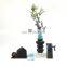 black blue new design color modern decoration ceramic kettle vase with handle