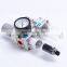AC Series Units AC4010-04D AC4010-06D Air Source Treatment FRL Pneumatic Air Filter Regulator With Auto Drain