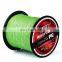 Popular 4 Strands 300m strong multifilament PE Tackle Fishing Line 6 colors Polyethylene MAXPOWER Braided Line