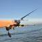 Guangwei Folding Fishing Rod Foldable Carbon Fiber Telescopic Fishing Pole Rod Reel Combo with Line Carp Pesca Tackle
