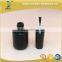 20ml round black glass nail polsih bottles