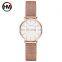 HANNAH MARTIN CC32 Wholesale Fashion Girls Quartz Watch Low Cost Mesh Band Water Resist Analog Display Simple Student Wristwatch