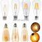 AC110V 230V ST19 ST58 ST21 ST64 Energy Saving 4W 6W 8W LED E27 Vintage Filament Bulb For Indoor Decoration