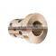Steam and Ship Machine Solid Lubricating Bushing Composed of Brass Copper Alloy and Graphite CNC Machining Flange Bushing.