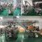 Automatic four head liner granule nuts/pistacio nuts/walnuts/peanut filling and bag packing machine