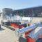 hot PET bottle flakes crushing recycling washing machine line plastic cutting machine